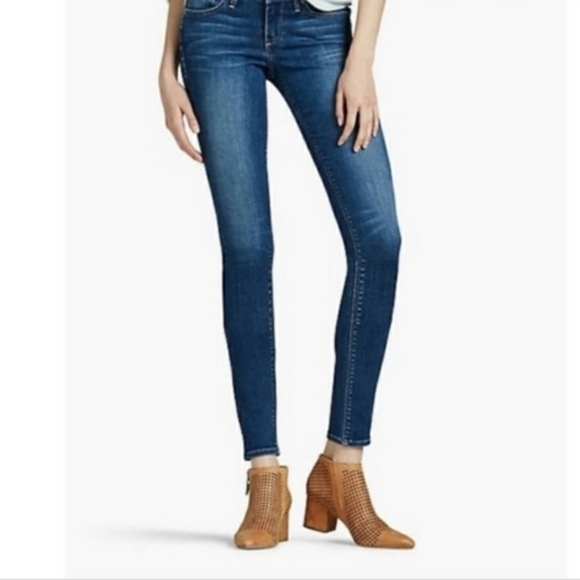 2 pairs of Lucky brand jeans, 0/25 Charlie skinny - Picture 1 of 9